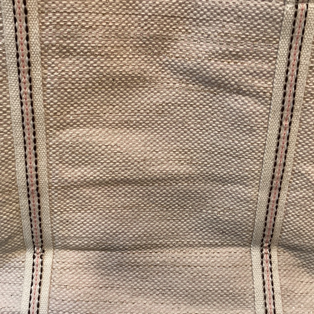 America & Beyond Wild Nights Snake Skin Hand Beaded Large Tote/Beach/Travel Fab - Picture 12 of 13